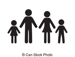254x194 Family Vector Icon