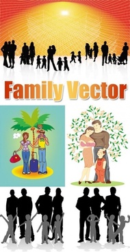 190x368 Family Free Vector Download