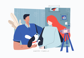 286x200 Family Free Vector Art