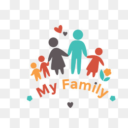 260x260 Vector Color Happy Family, Vector Family