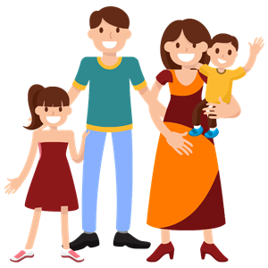 300x300 Very Happy Smiling Family Clipart, Cliparts Of Very Happy Smiling