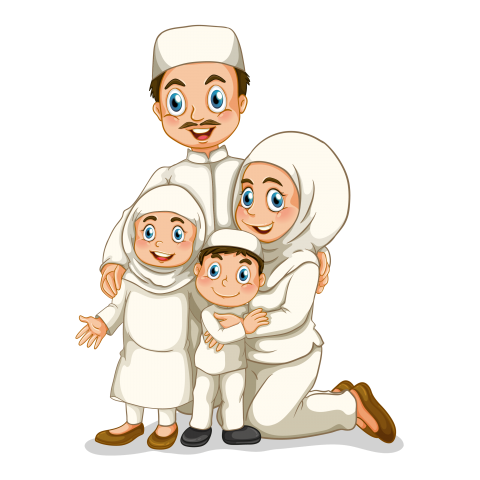 480x480 Download Muslim Family Png Images Background Png