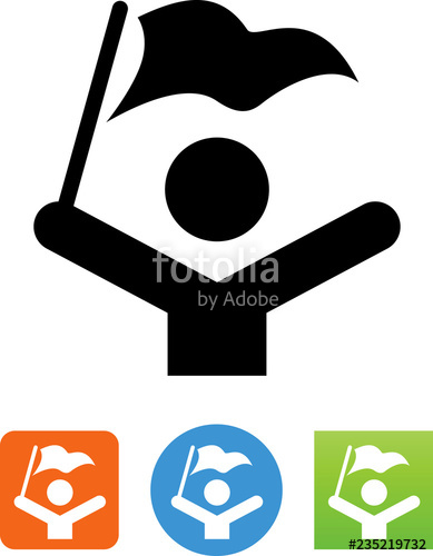 389x500 Sports Fan Icon Stock Image And Royalty Free Vector