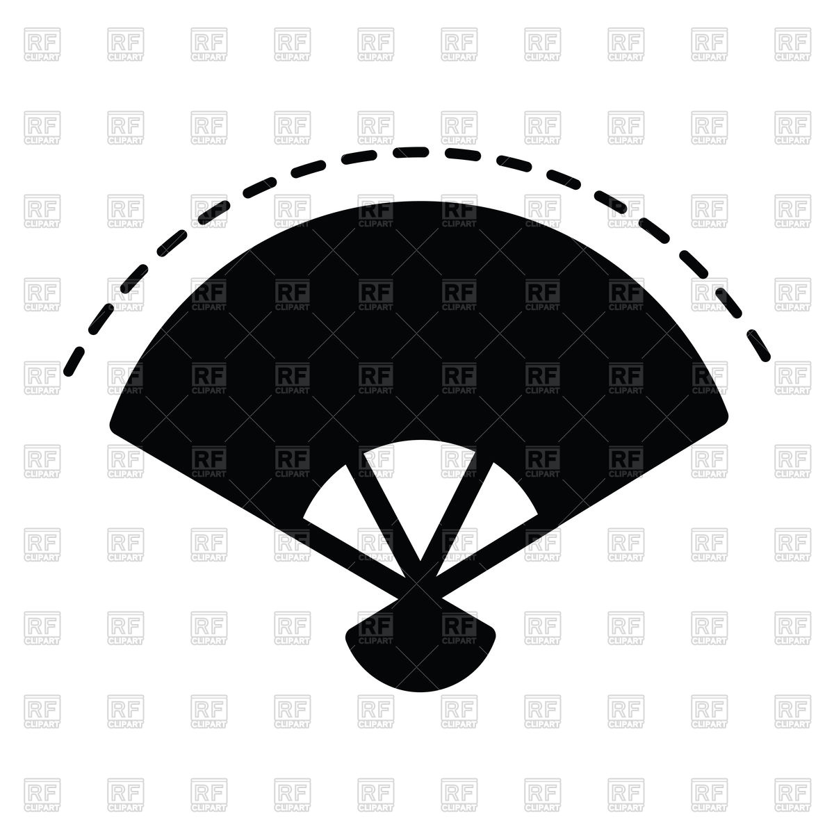1200x1200 Chinese Fan Icon Vector Image Of Icons And Emblems Iconmama