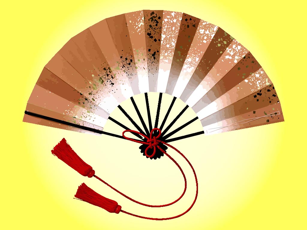 1024x767 Hand Fan Vector Art Graphics