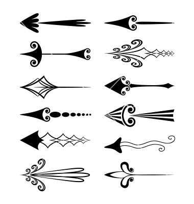 380x400 Vintage Arrows Vector One Would Make A Cute Tattoo Maybe More