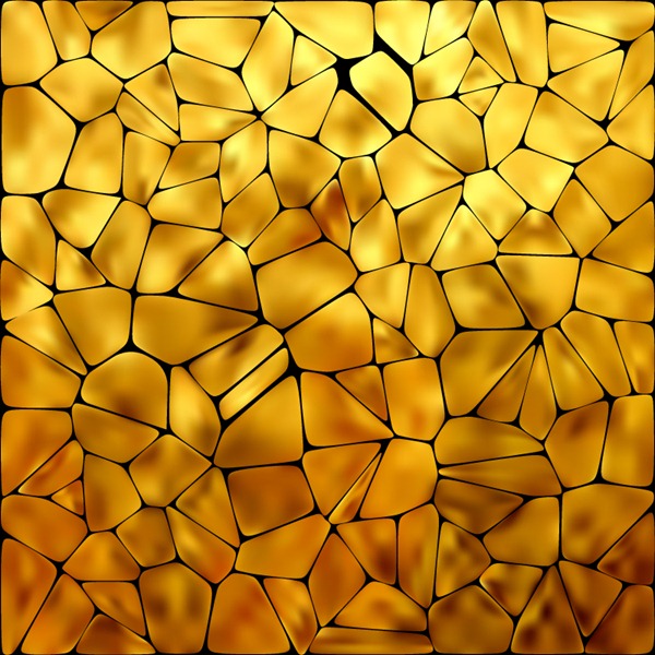 600x600 Fancy Yellow Mosaic Background Vector Graphics My Free Photoshop