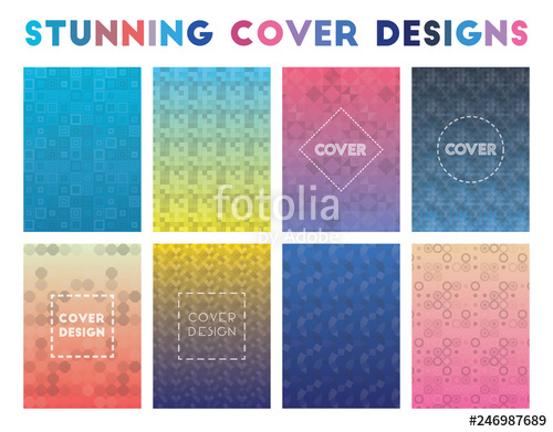 500x391 Stunning Cover Designs Actual Geometric Patterns Fancy