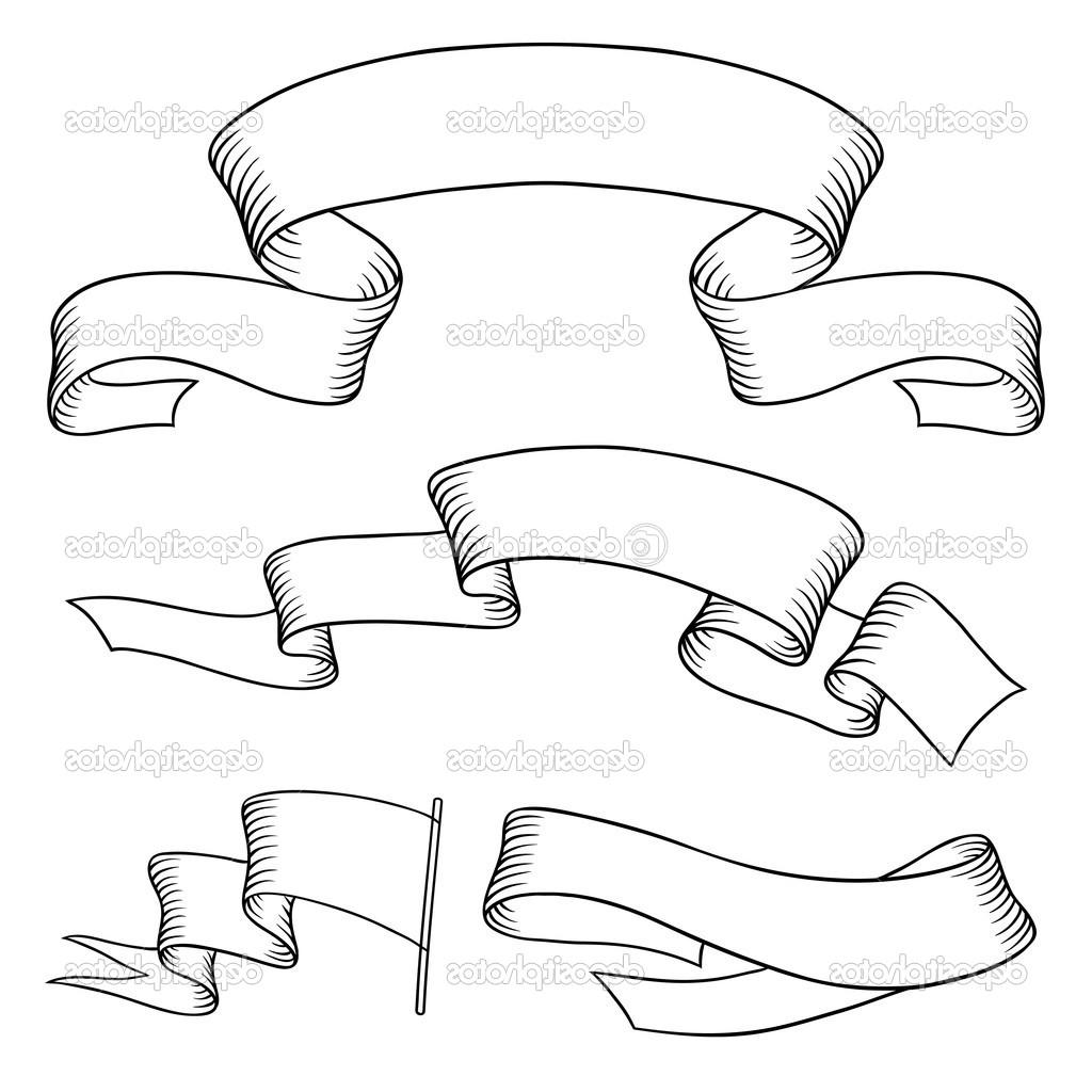 1024x1024 Best Free Fancy Banner Scroll Vector Library Free Vector Art