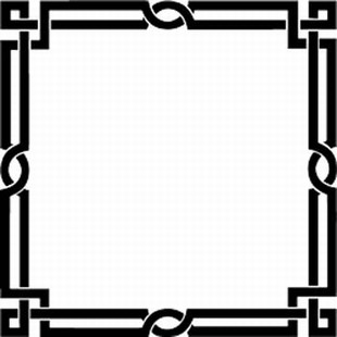 310x310 Fancy Border Vector