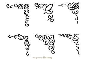 286x200 Fancy Borders Free Vector Art