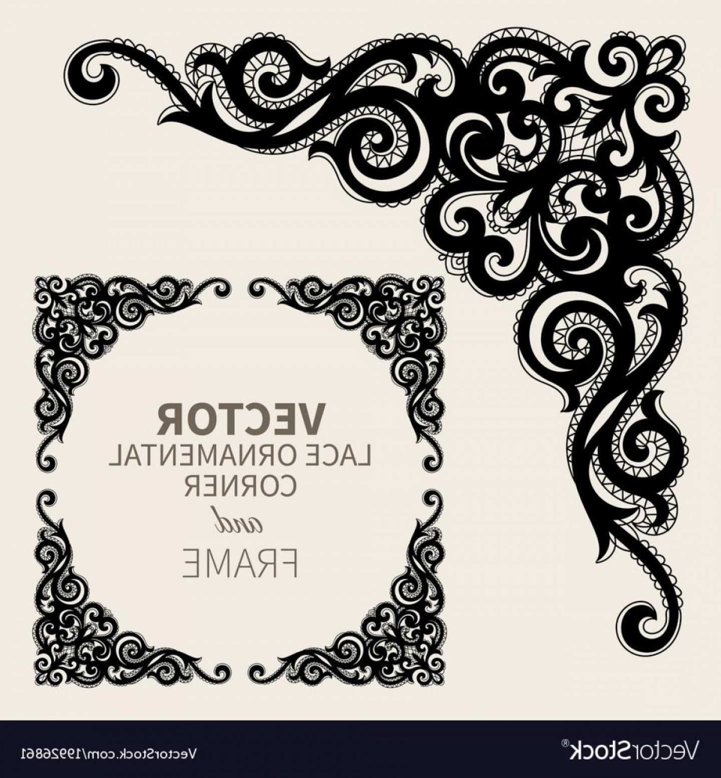 Download Fancy Corner Border Vector at Vectorified.com | Collection ...