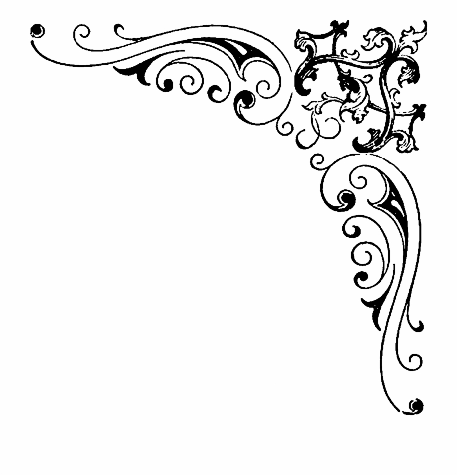 920x956 Designer Borders Png