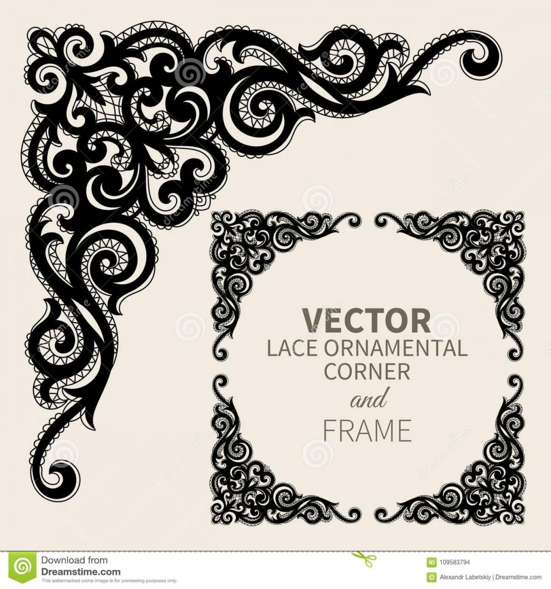 Download Fancy Corner Vector at Vectorified.com | Collection of ...