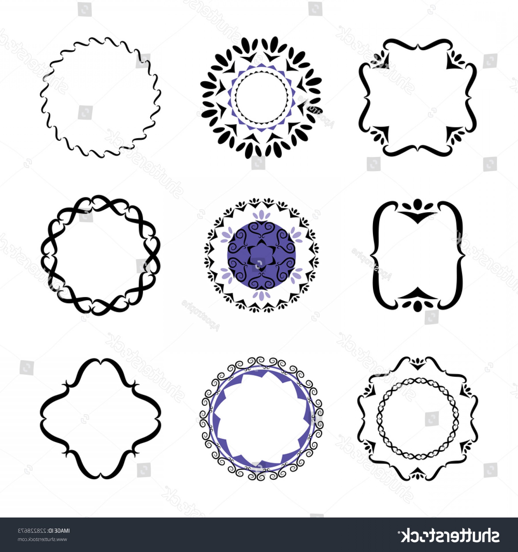 1800x1920 Fancy White Frame Vector Shape Hoodamath
