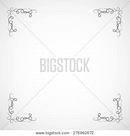 450x470 Fancy Frame Border Clipart Fancy Frame Border With Decorative