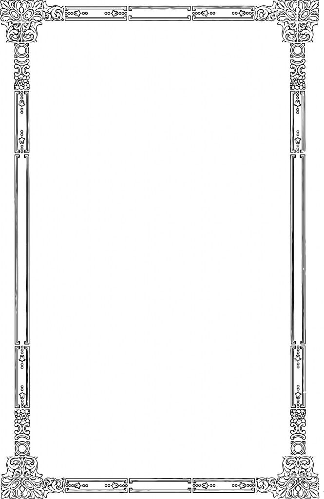 665x1024 Free Vector Art Fancy Vintage Borders Oh So Nifty Vintage