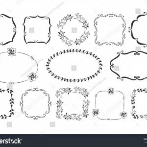 300x300 Photostock Vector Blank Black Text Box Or Sign Vector With White