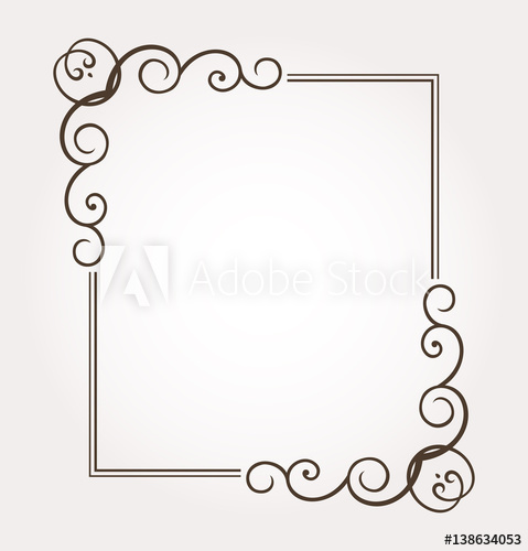 479x500 Salligraphic Fancy Frame