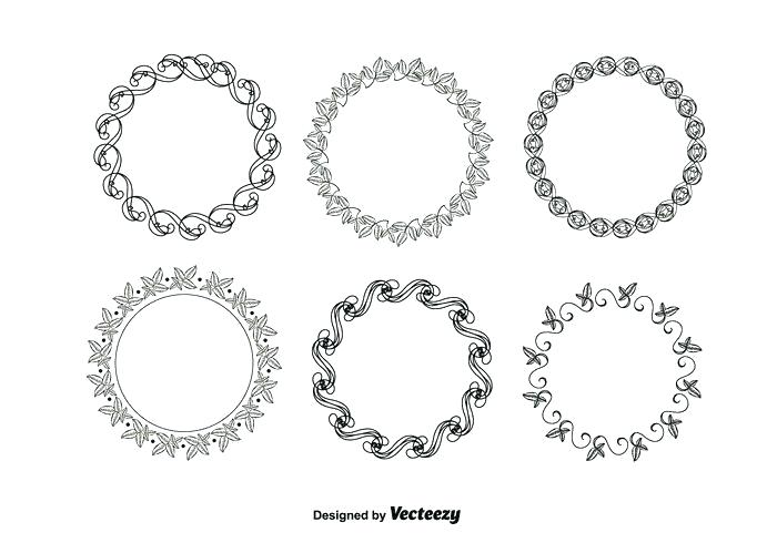 700x490 Fancy Picture Frame Vector