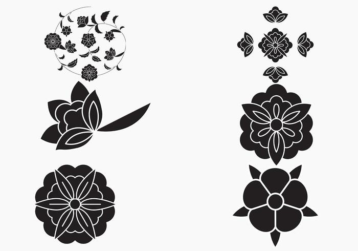 700x490 Fancy Flowers Vector Pack