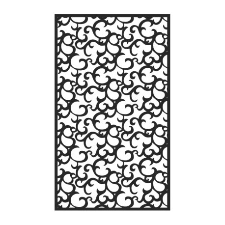 458x458 Seamless Fancy Floral Pattern Free Vector