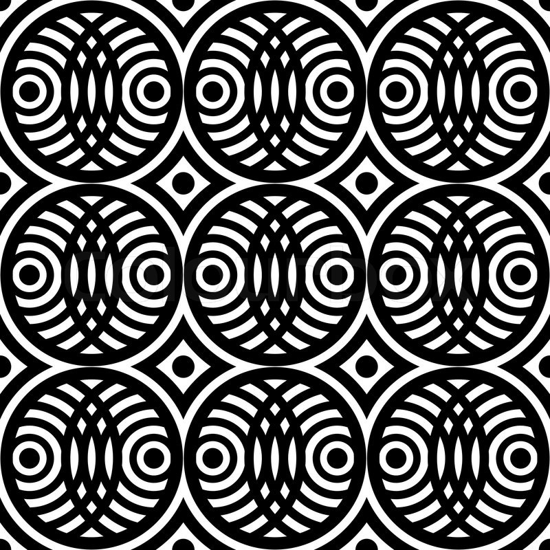 800x800 Seamless Pattern With Fancy Design Stock Vector Colourbox