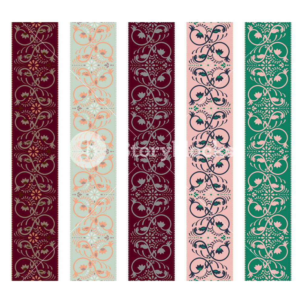 1000x1000 Webbing Pattern Design Tapes Fancy Strap Belt Border Swatch