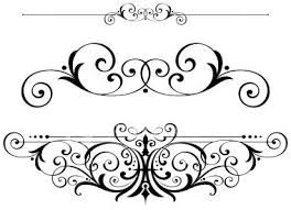 264x191 Fancy Scrolls Scrollwork Clipart Vector Fretwork Swirls Accents