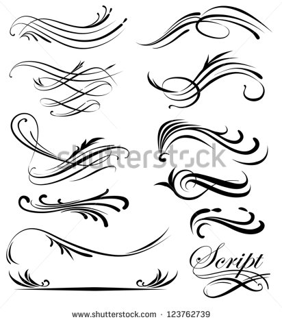 412x470 Awesome Clip Art Line The Top Best Blog On Scroll Vector Clipart