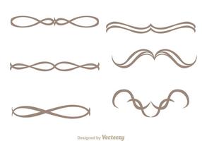 286x200 Fancy Underline Free Vector Art