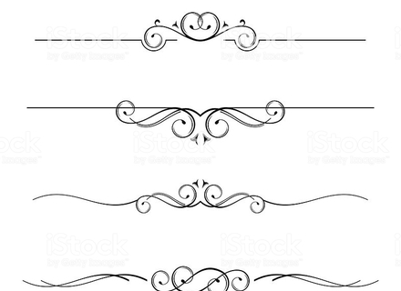 Fancy Vector Dividers, Divider Clipart 440x320 Fancy Vector Dividers, Divider Clipart