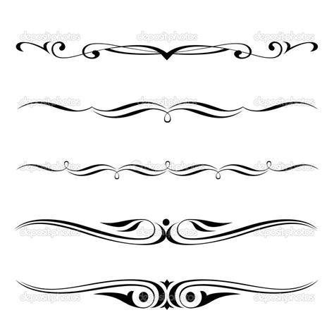 474x474 Decorative Fancy Lines Free Vector Download Free Vector