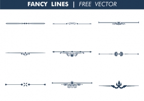 285x200 Fancy Line Free Vector Graphic Art Free Download