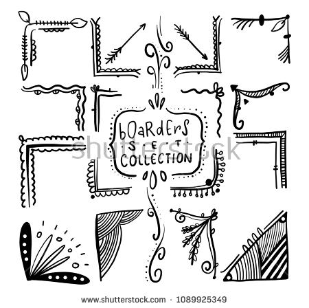 450x448 Charmant Fancy Decoration Text Ornamanet Lines Vectors Download