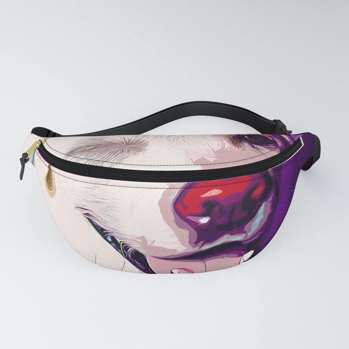 700x700 Labrador Retriever Dog Winking Vector Art Fanny Pack