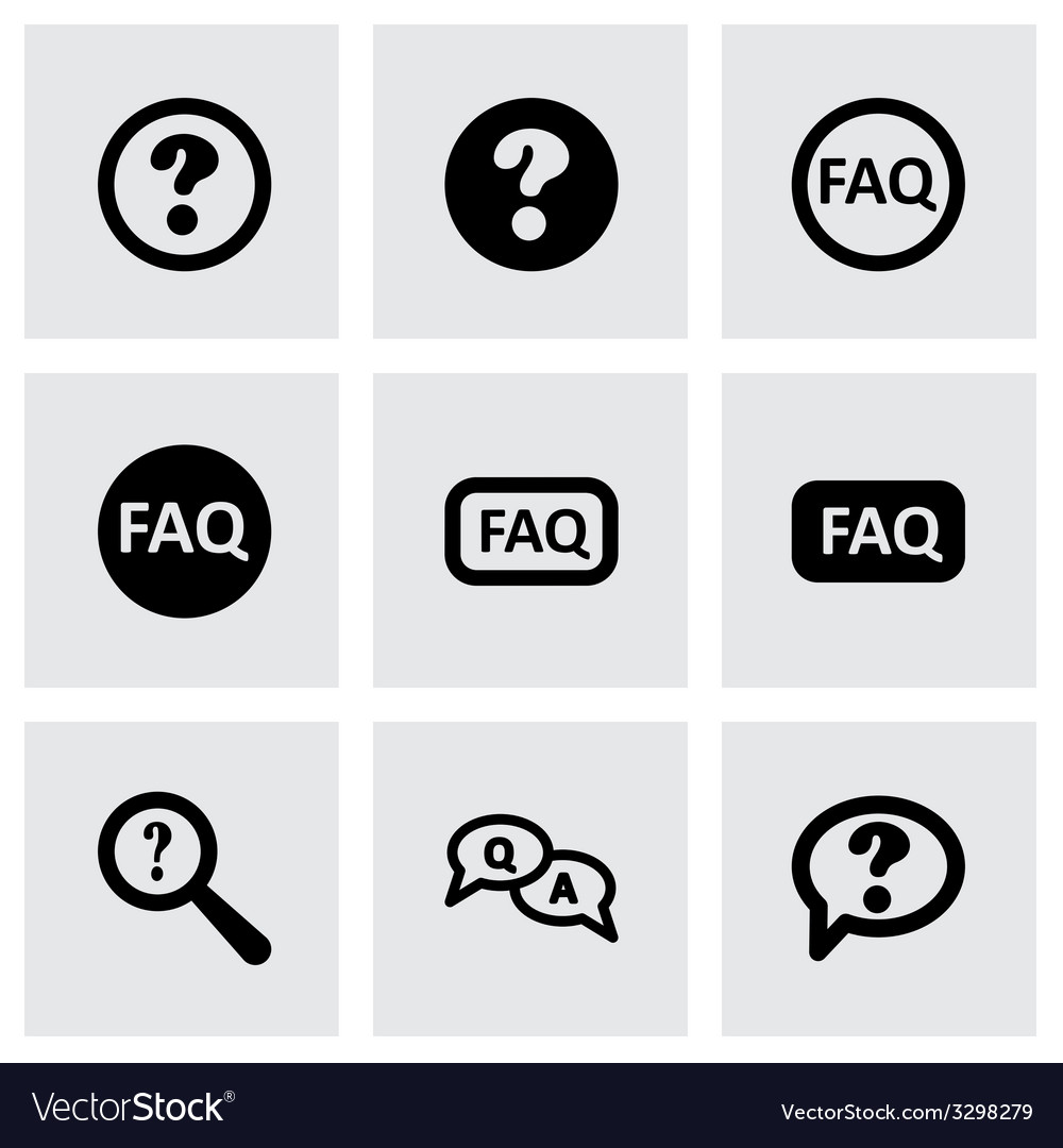 1000x1080 Faq Icon Vector