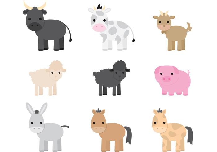 700x490 Farm Animals Free Vector Art