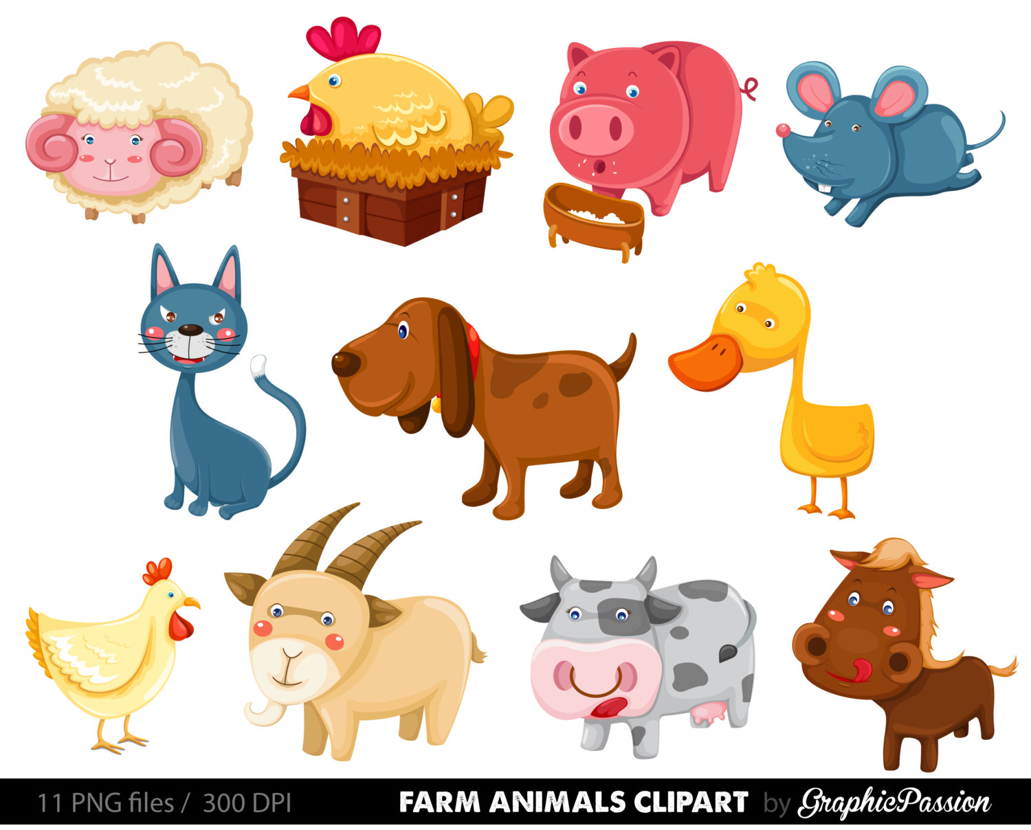 1500x1208 Free Farm Animal Clipart