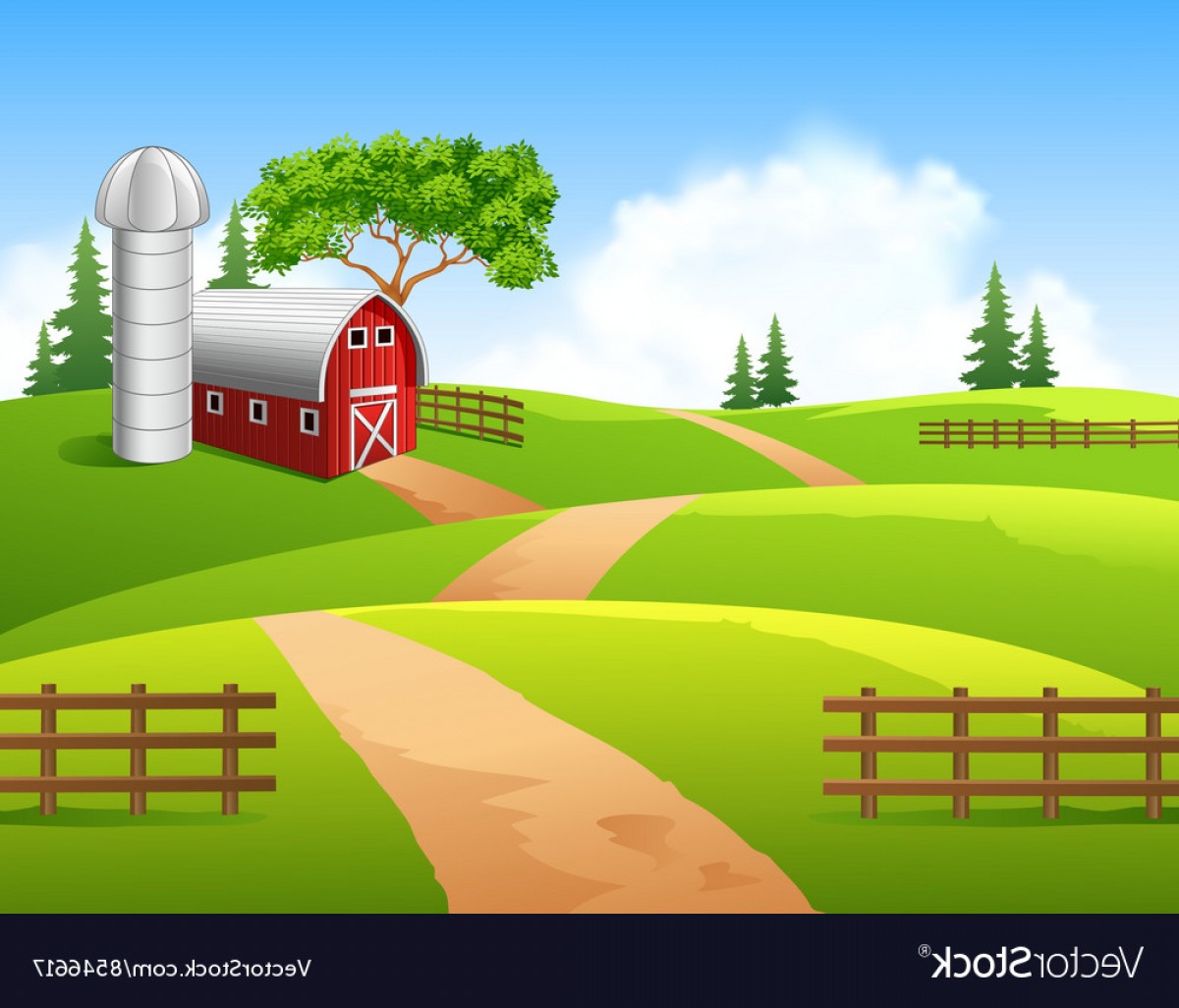 Farm Background Vector at Vectorified.com | Collection of Farm ...