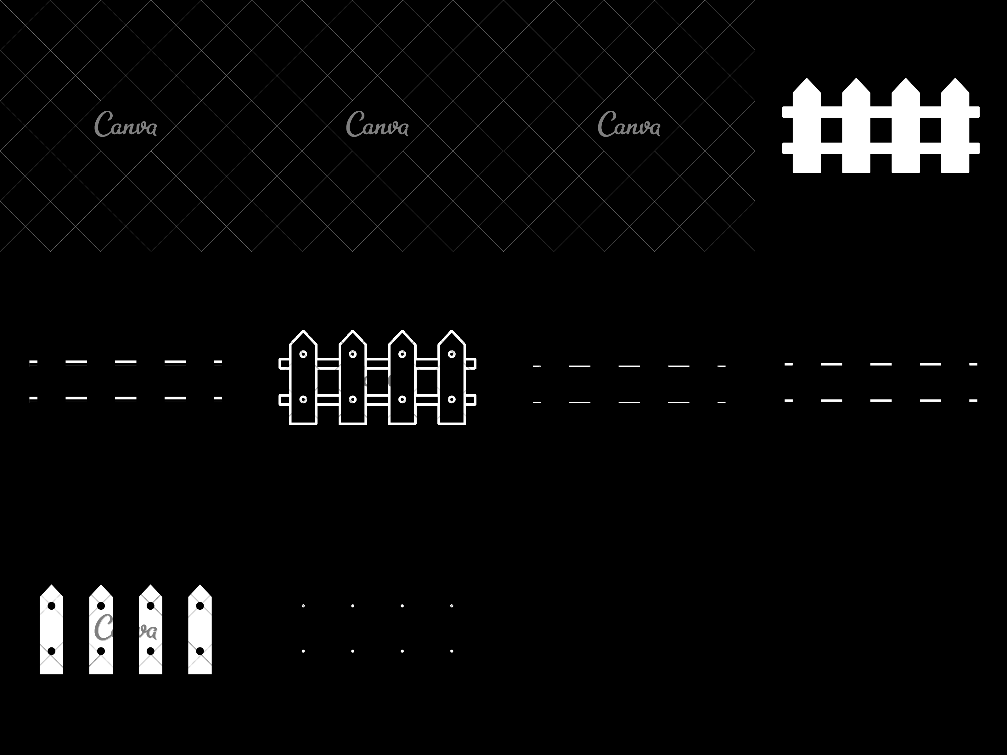 3200x2400 Farm Fence Vector