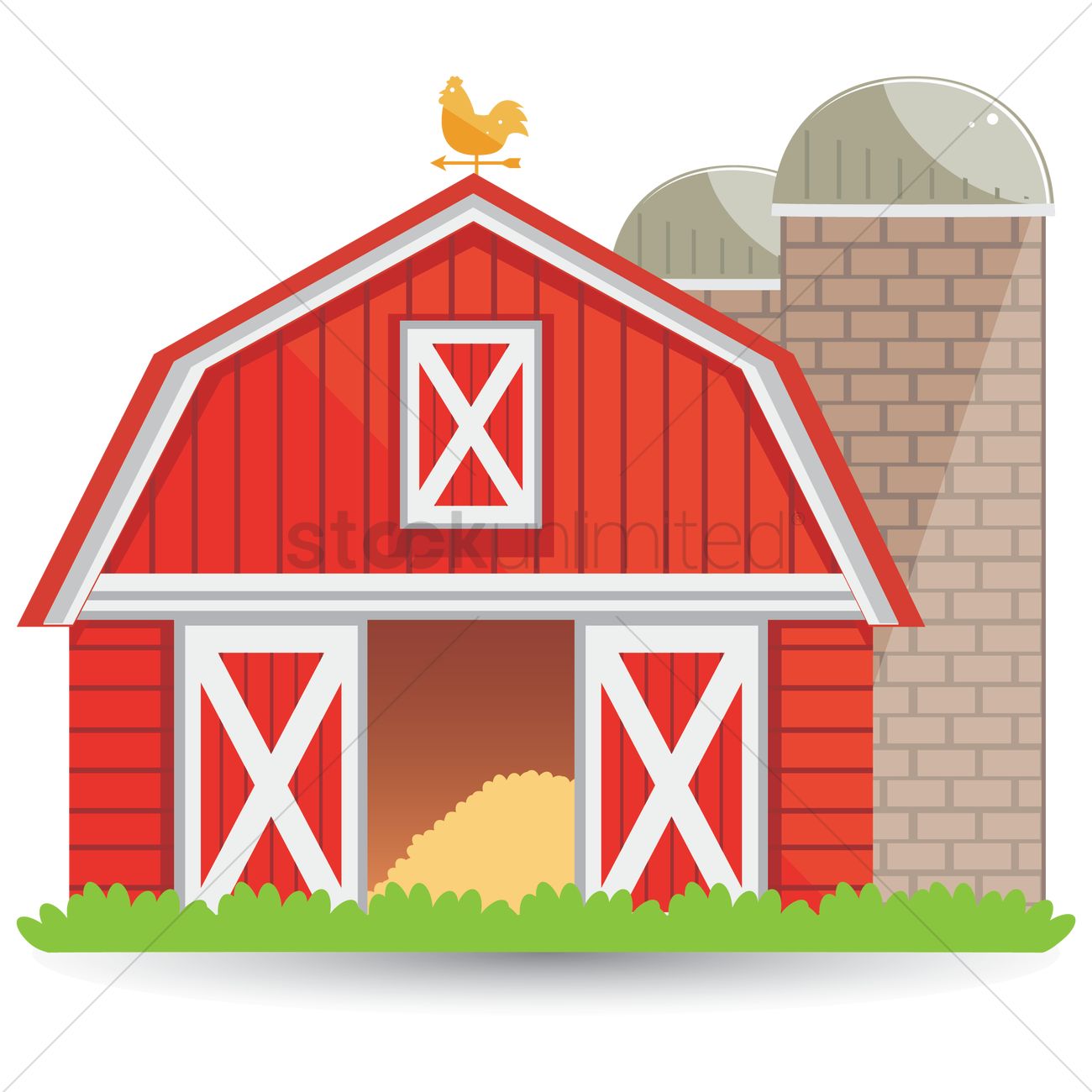 Farm House Vector at Vectorified.com | Collection of Farm House Vector ...