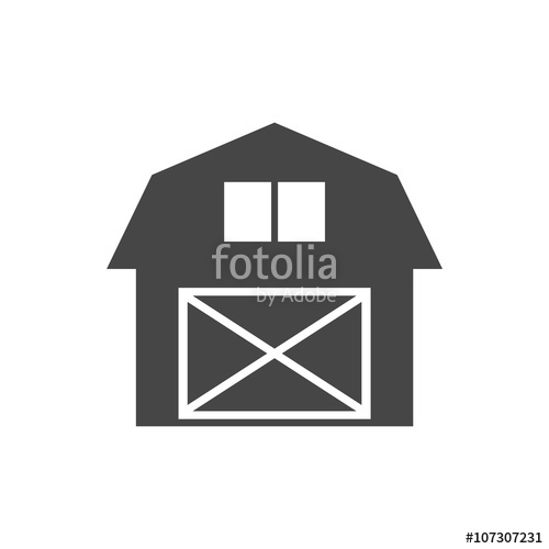 500x500 Farmhouse Icon Stock Image And Royalty Free Vector