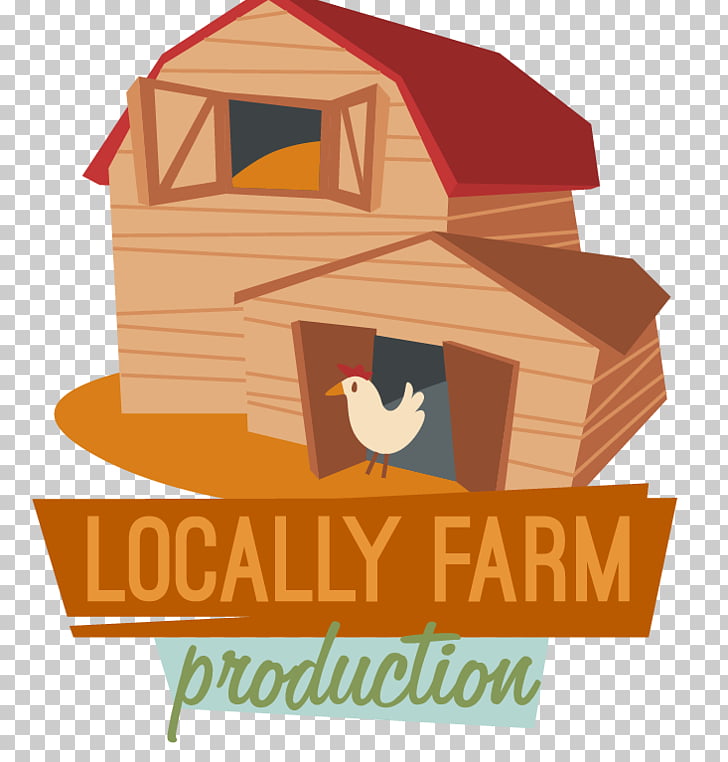 728x762 Chicken Farm Logo Food, Playful Farm House Material Png Clipart