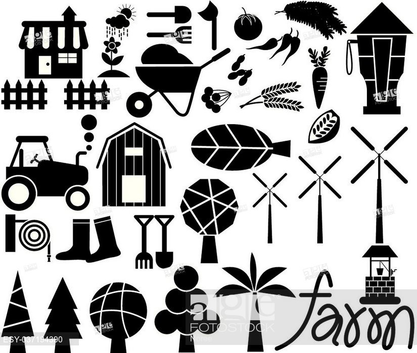 825x699 Farm Icon Vector, Stock Vector, Vector And Low Budget Royalty Free