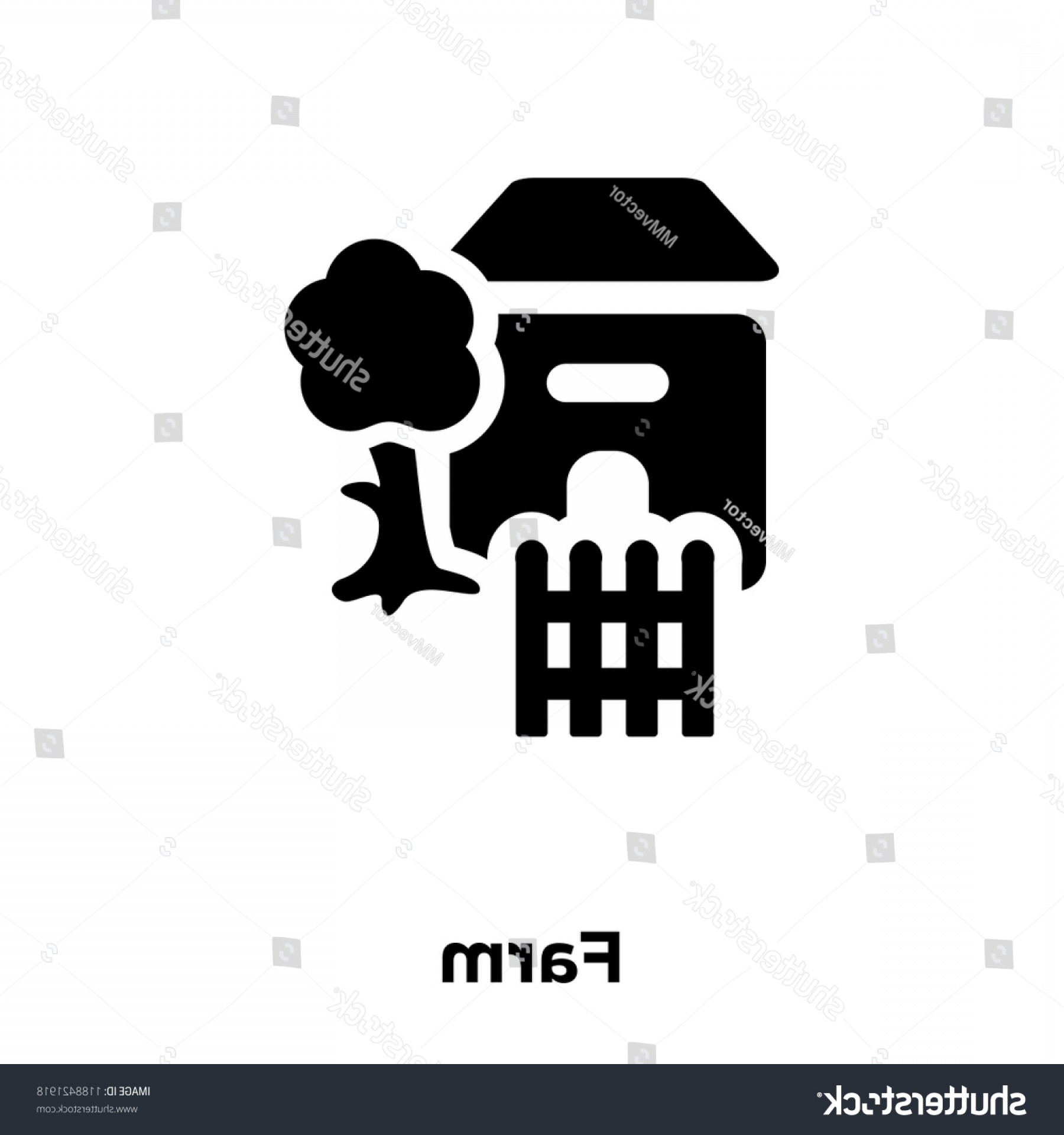 1800x1920 Farm Icon Vector Isolated On White Newwaysys