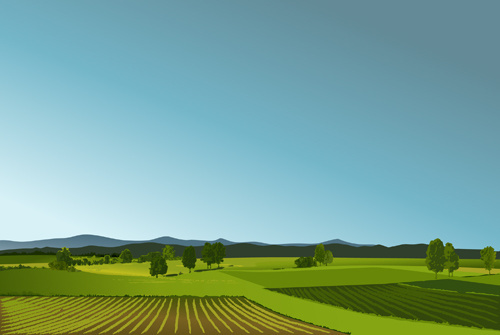 Field Landscape Free Vector Download 500x335 Field Landscape Free Vector Download