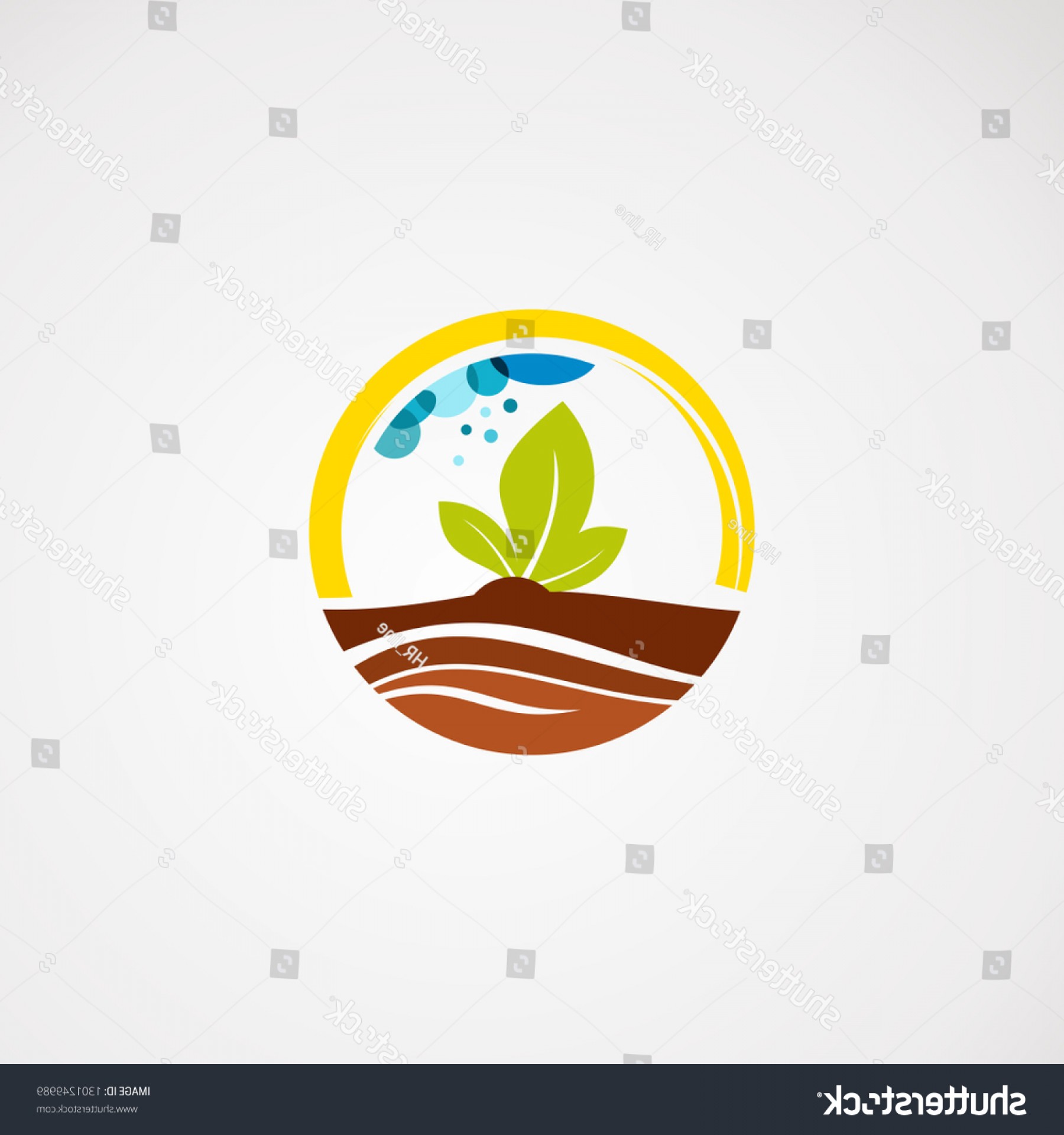 1800x1920 Circle Farm Logo Vector Icon Element Wallkeeper
