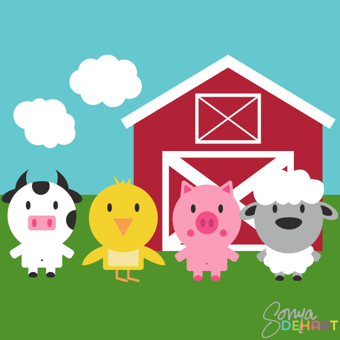 700x700 Barn Clipart Farm Scene For Free Download And Use Images