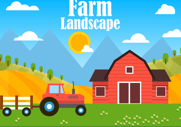 632x443 Free Farm Vector Illustration Free Vector Download Cannypic